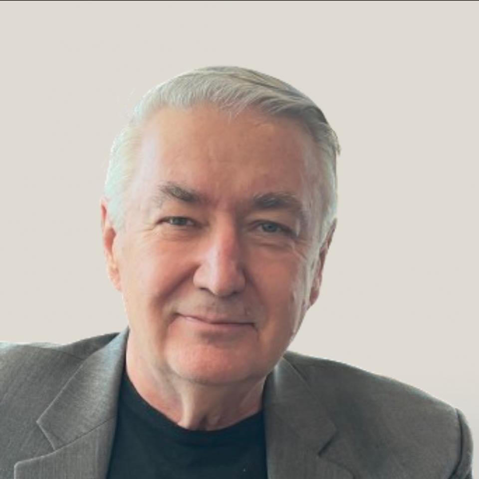 Stream with coffee cup on a rock